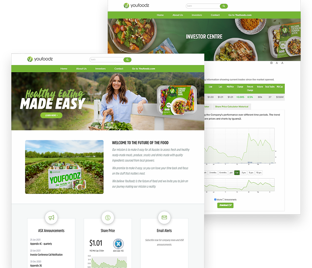 Youfoodz website